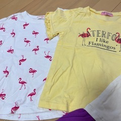 120cmTシャツワンピセットの画像