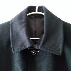 【美品74%OFF】P.S.FA メンズ ステンカラーコートブラックの画像