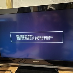 32インチ液晶カラーテレビの画像