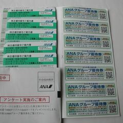 800  ANA株主優待　正規運賃が半額で購入できるチケットの画像