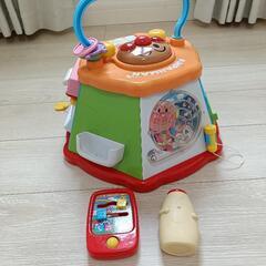 【中古価格6672円】 アンパンマン おおきなよくばりボックス 知育シリーズ 赤ちゃん おもちゃ 玩具の画像