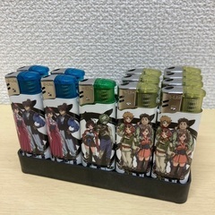 甲鉄城のカバネリ 100円使い捨てライター12本おまとめ　フジテレビ