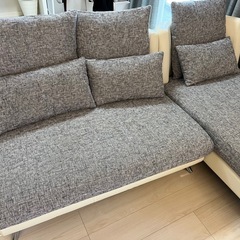 【美品】 アルモニア　カウチソファーの画像
