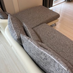 【美品】 アルモニア　カウチソファーの画像
