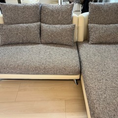 【美品】 アルモニア　カウチソファーの画像
