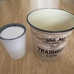 【何かご購入で無料】ゴミ箱　2つ