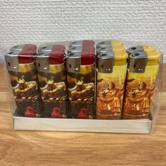 100円使い捨てライター12本おまとめ　GOD HADES パチ...