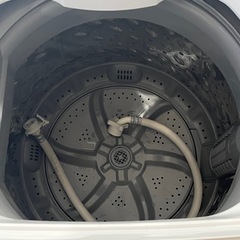 ２０２１年製　アイリスオーヤマ　全自動洗濯機　６．０ｋｇ　ホワイト　部屋干しモード搭載　ＩＲＩＳ　ＯＨＹＡＭＡ　ＩＡＷ－Ｔ６０４Ｅの画像