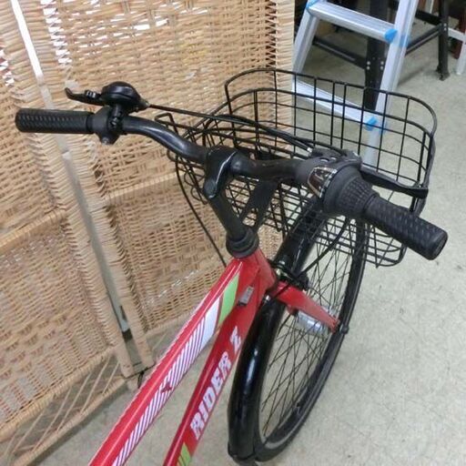 ジュニアサイクル 24インチ 6段変速 シティサイクル 自転車 赤系 RIDER Z 6段切替 レッド 子供用 A17AL72209 札幌 西野店 ジュニアサイクル 24インチ 6段変速 シティサイクル 自転車 赤系 RIDER