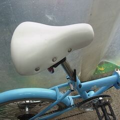 折りたたみ自転車　TRAILER　トレイラー　BGC-N10　スカイブルー　20インチ　6段切替の画像