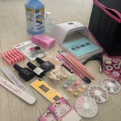 ジェルネイル　初心者キット！の画像