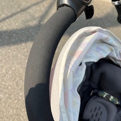 【美品】コンビ　ベビーカー　スゴカルα 4キャス　エッグショックの画像