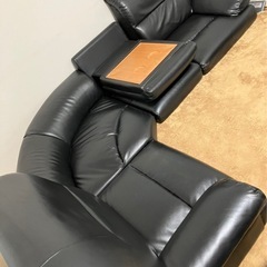 美品　　黒ソファの画像