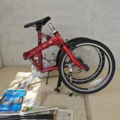 KHS F20-S フレームほか おまけ多数 自転車 ミニベロ 折りたたみ自転車