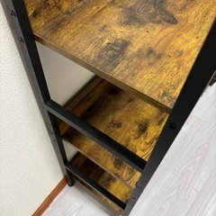 オシャレな木目 棚の画像