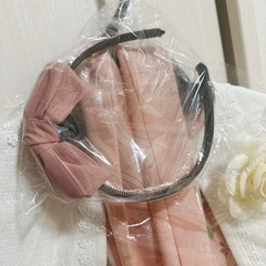 【おまけ付き】キャサリンコテージ　花柄シフォンワンピース　アンサンブルの画像