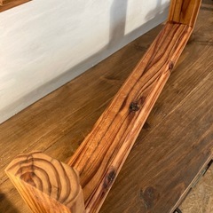 インテリア棚　55.5㎝　男前インテリア　ハンドメイド　希少品
の画像