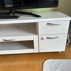 テレビボード　テレビ台　ホワイトの画像