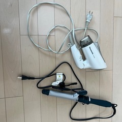 【取引中】サロニア　カールアイロン　Panasonic ドライヤー
