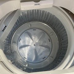 【RKGSE-288】特価！YAMADA/5.5kg洗濯機/YWM-T55LW/中古/2024年製/当社より近隣無料配達OK！の画像