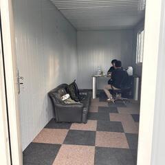 組立式 ユニットハウス 5.4坪 仮設 コンテナハウス 3×6ｍ 一時住宅の画像