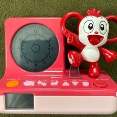 目覚まし時計　進研ゼミ　コラショ　ピンクの画像