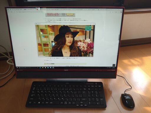 NECパソコン♪ブルーレイ・TV視聴可能♪PC-DA770FAR-KS