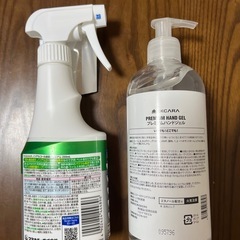【新品未使用】除菌ハンドジェル、除菌スプレー の画像
