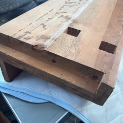 ヒノキの一枚板　カウンターテーブルお鮨屋から取外し品の画像