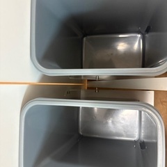 【4/28取引予定】ゴミ箱 レンジ台 キッチン 家具 ぺールカウンターの画像