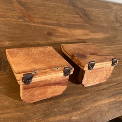 古材壁掛けシェルフ 7㎝　2棚セット　男前インテリア　ハンドメイド　賃貸okの画像