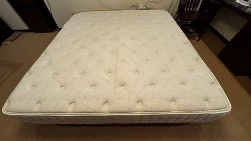 ★キングサイズ 低反発のノンスプリングベットマットレス 引取り可能な方