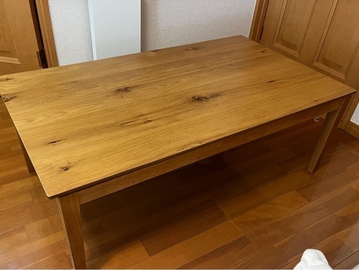 オーク材こたつテーブル