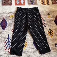 女の子 CO M ME C A  IS M　7部丈スパッツ130センチの画像