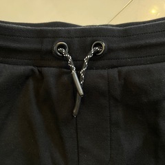【140】ZARA ザラ　ブラック　黒　ウエストゴム　ズボン　スウェットの画像