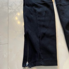 【140】ZARA ザラ　ブラック　黒　ウエストゴム　ズボン　スウェットの画像