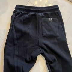 【140】ZARA ザラ　ブラック　黒　ウエストゴム　ズボン　スウェットの画像