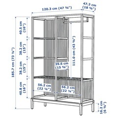 IKEA NORDKISA ノールドシーサ　棚の画像