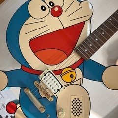 売れました！断捨離中‼️希少アンティーク！ドラえもんエレキギター✨値下げ交渉可の画像
