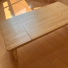 木製　ベッドテーブル　