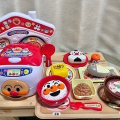 【受け渡し決定】アンパンマンおしゃべりすいはんきと元気100ばい...