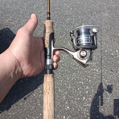 断捨離 トラウトロッド リール付き の画像