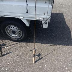 断捨離 トラウトロッド リール付き 
