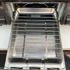 リンナイ ガステーブル LP (プロパン) ガス用 KG35NGRL 左強火 片面水無しの画像