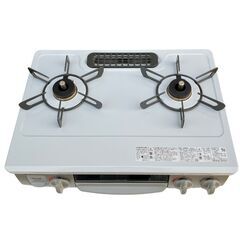 リンナイ ガステーブル LP (プロパン) ガス用 KG35NGRL 左強火 片面水無しの画像