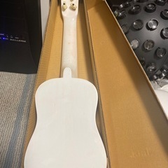 21インチ ギター 小型 アコースティックギター 初心者用 6弦 木製ギター ベージュの画像