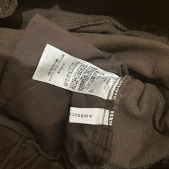【美品】アメリカンホリック　コーデュロイ ブラウン ゴムウエスト チノパンの画像