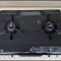 A401◆綺麗◆パロマ◆LPガス用 ガスコンロ　左強火力「IC-330SB-1R」の画像