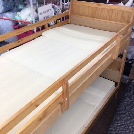 2段ベッド リク ニトリ すのこ 三つ折りマット付き ニトリ（NITORI） セミダブル 2つ折り桐すのこベッド : ニトリ Yahoo