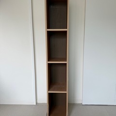 【廃盤品・未使用】無印良品 パルプボードボックス スリム5段（2セット） 美品・廃盤希少☆無印 パルプボードボックス・スリム・5段 2個